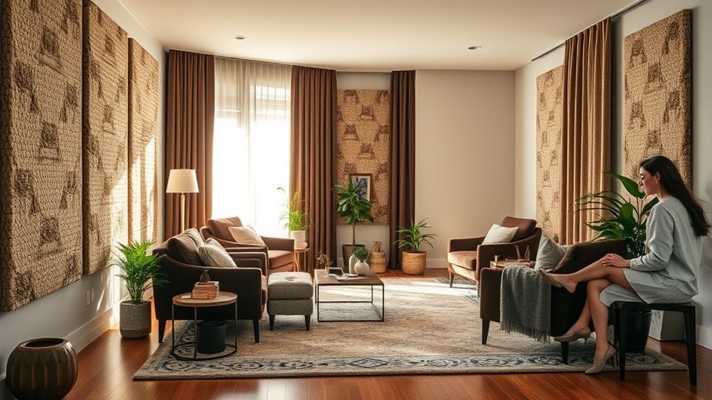 use acoustic materials effectively