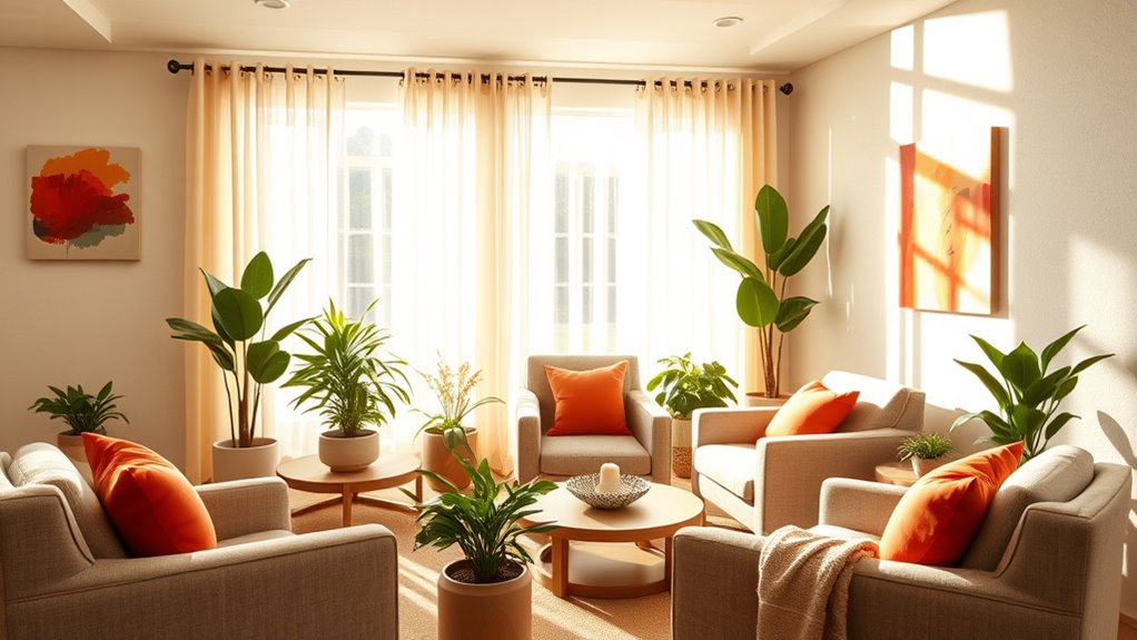 vibrant neutral color palette