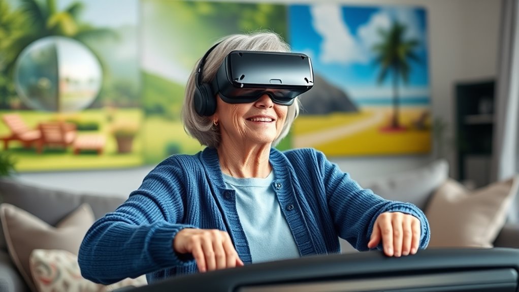 virtual reality enhances senior engagement
