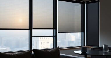 voice controlled window coverings