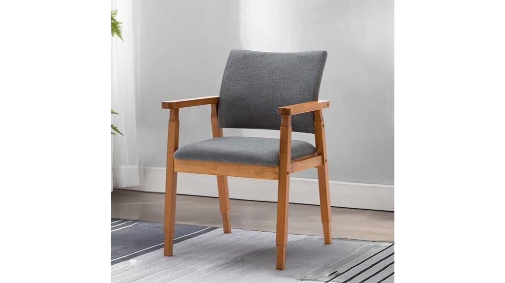 walnut mid century chairs