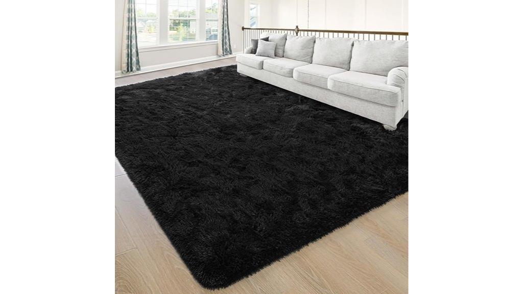 washable non slip shaggy rug