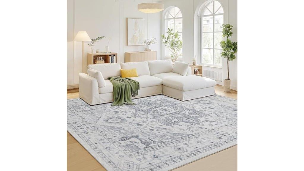 washable rug with non slip