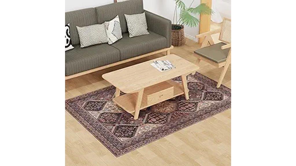 waterproof 4x6ft vinyl rug