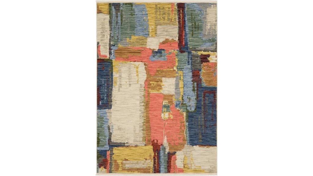 wool blend oriental rug