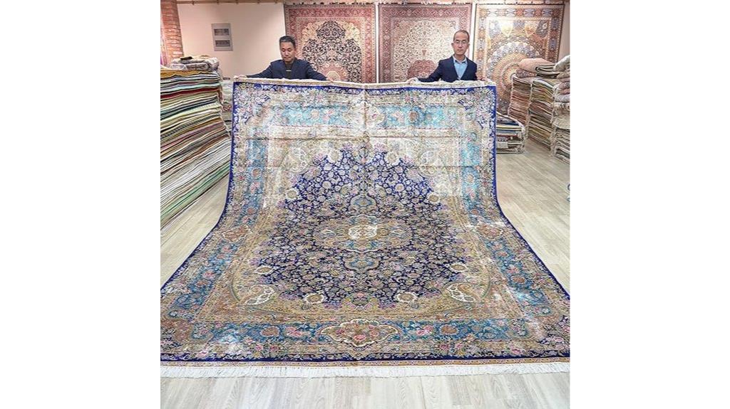 yilong large silk rug