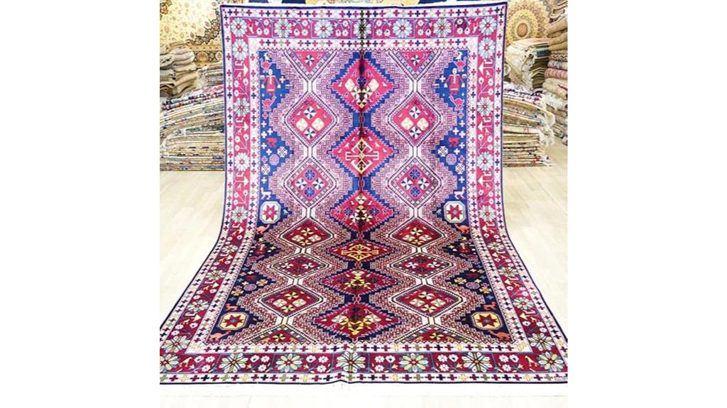 yuchen handmade silk rug