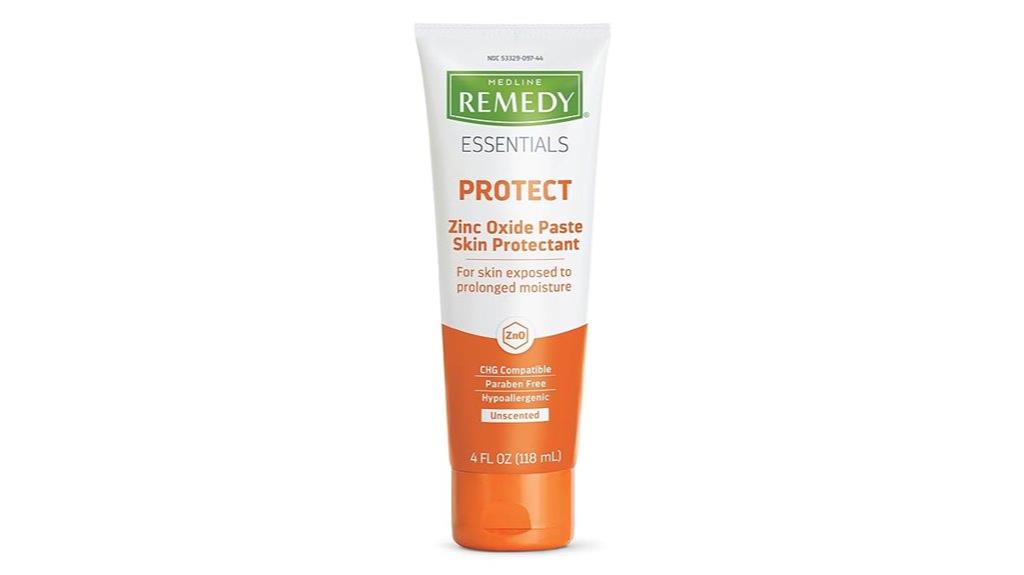 zinc oxide skin protectant