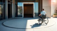 accessible entrance design features