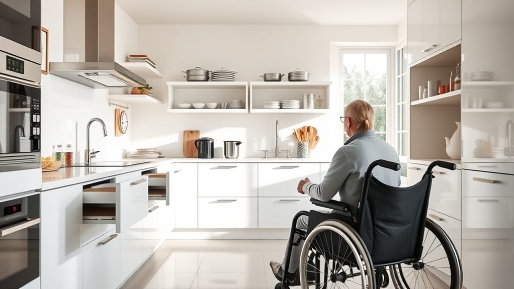 accessible ergonomic kitchen design