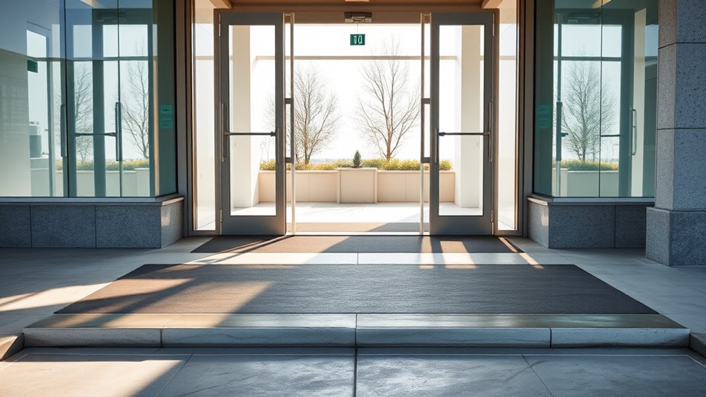 accessible wide safe entrances