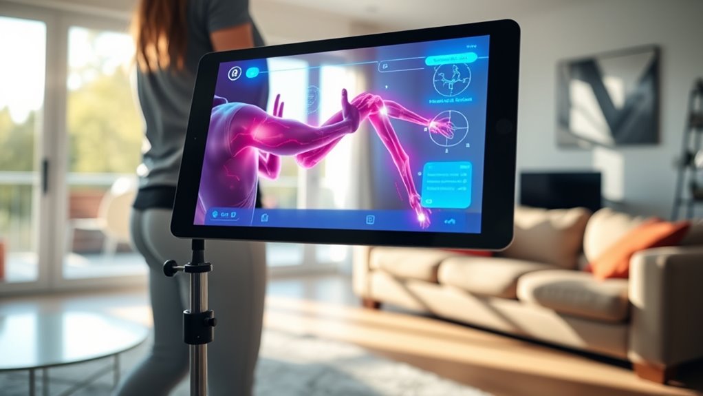 ar enhances remote physical therapy