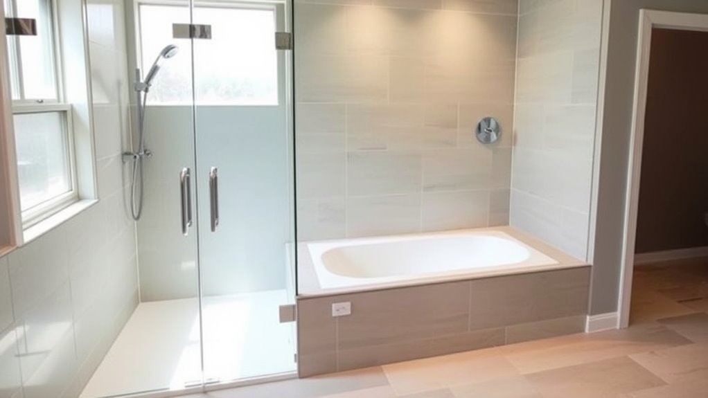 bathtub to roll in conversion
