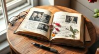 create a family heritage album