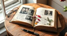 create a family heritage album