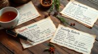 create custom family recipes