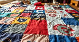 create memory quilt from t shirts