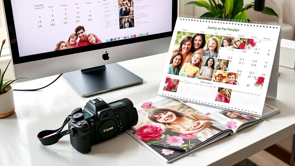 create personalized family calendar