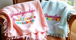 customized grandchildren s blanket