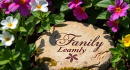 customized outdoor memorials