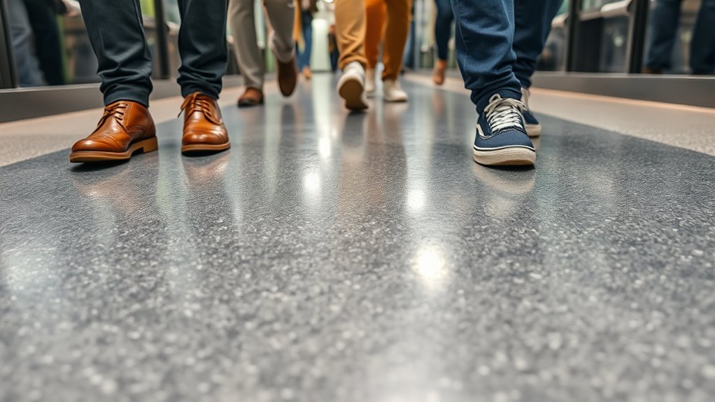 durable customizable high traffic flooring