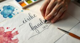 handwritten letters art prints