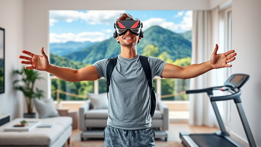 immersive virtual travel workouts