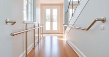 install safety handrails everywhere