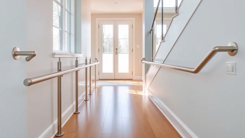 install safety handrails everywhere