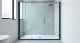 low lip shower installation