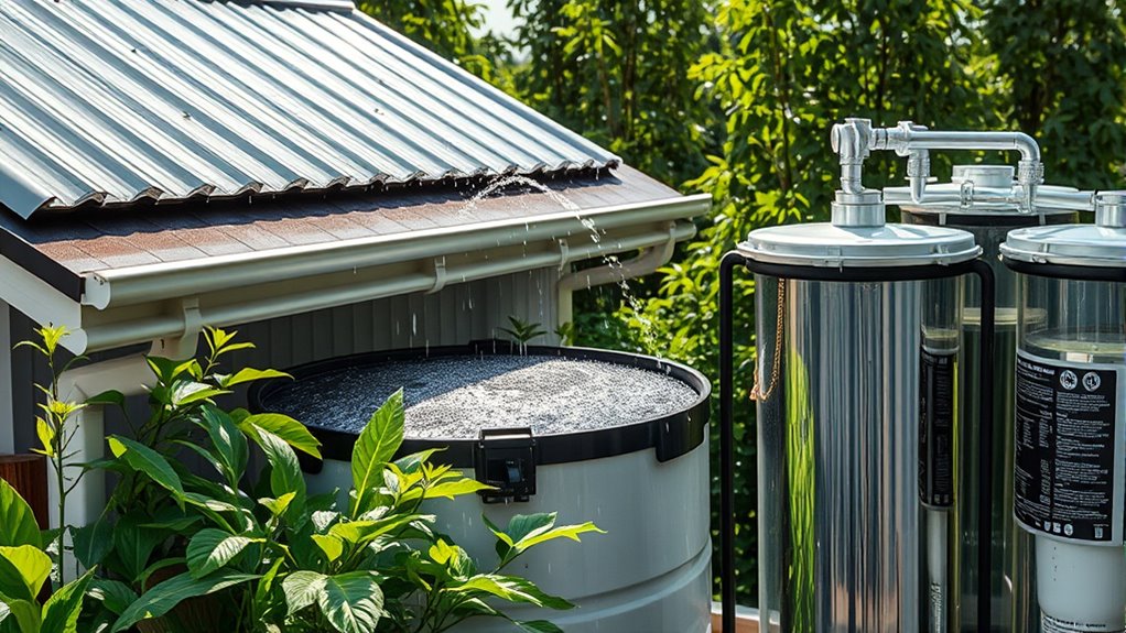 maintain rainwater system regularly