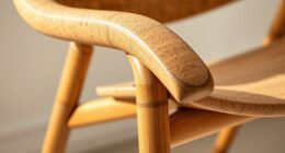 natural bamboo and cork