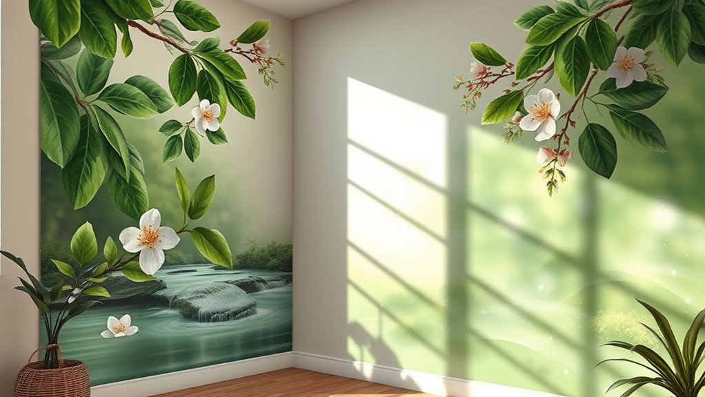 nature inspired artwork reduces stress