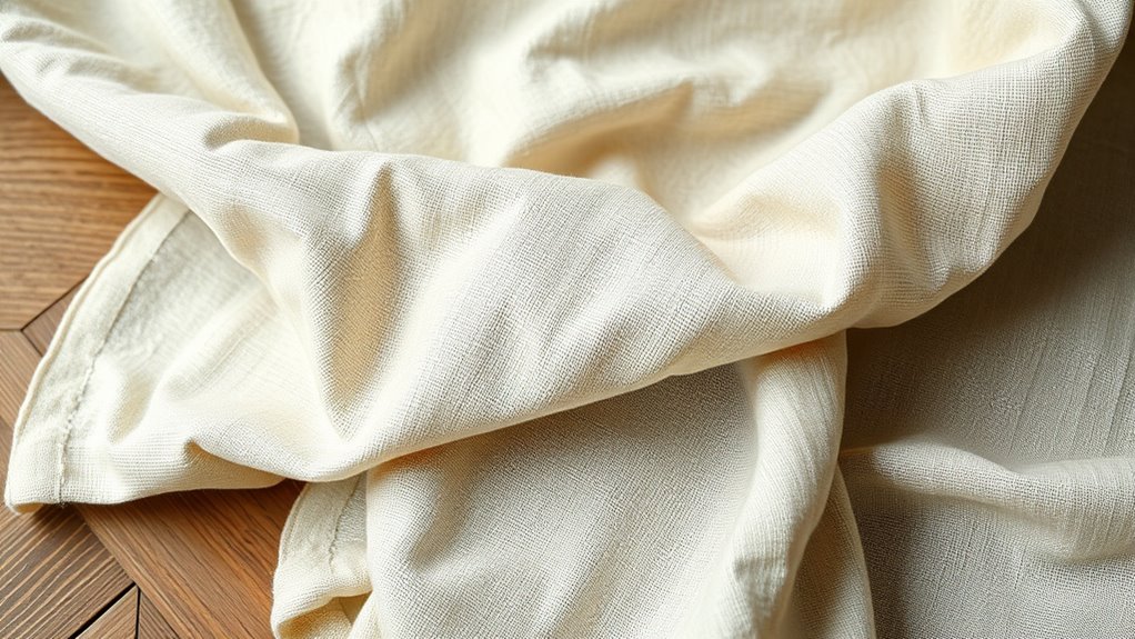 organic cotton and linen