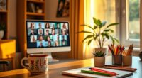 organizing online video meetings