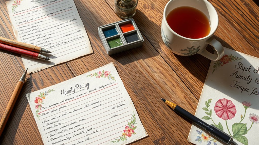 preserve family culinary heritage