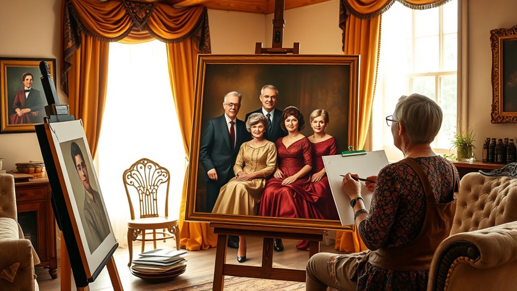 preserving family legacy through art