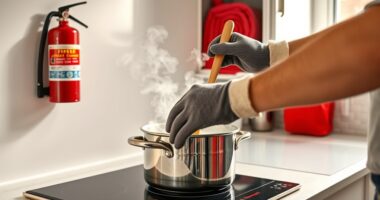 prevent burns fire safety