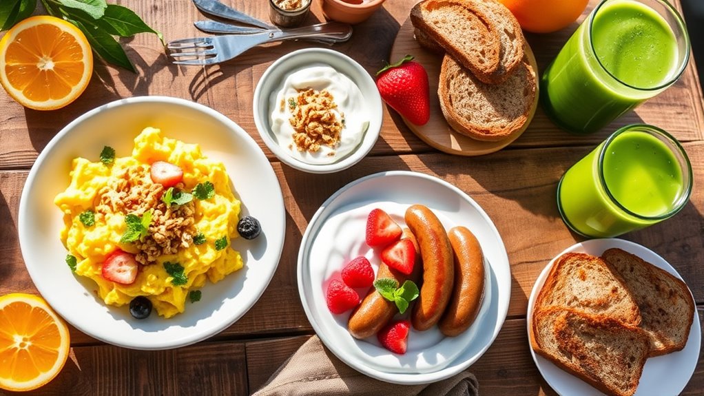 protein packed morning energizers