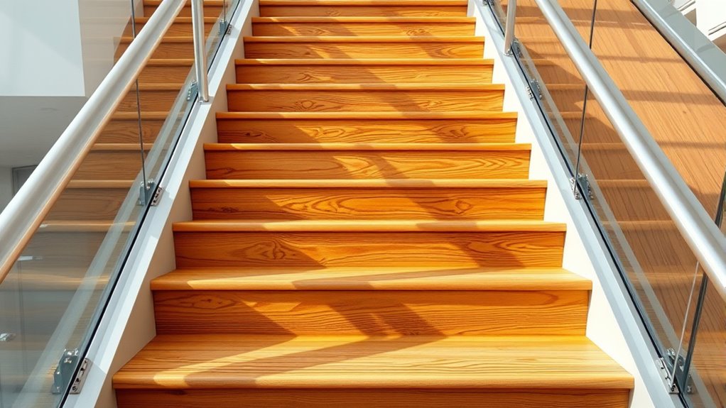 secure stairway safety features