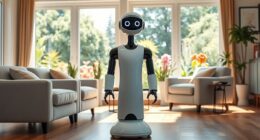 selecting remote visit robot