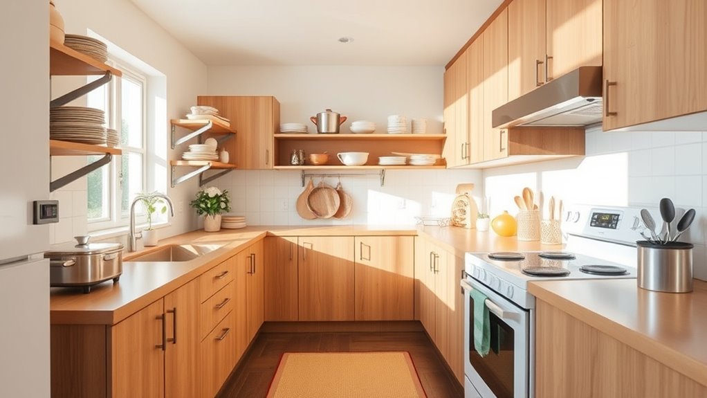 senior safe kitchen setup