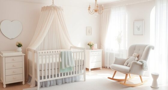 soft color nursery designs