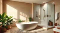 spa inspired bathroom design
