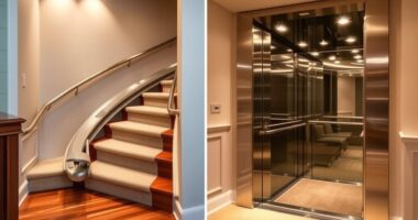 stair lift vs elevator