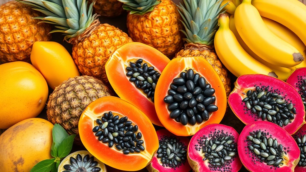 tropical fruits boost health