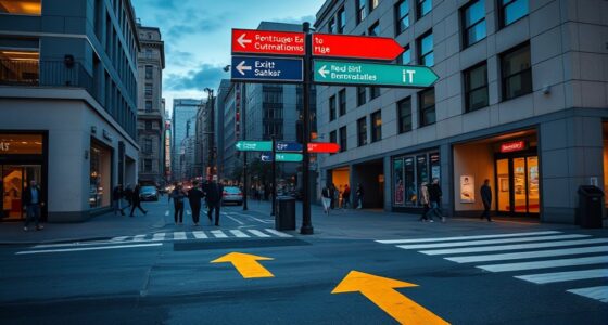 use bright color contrast