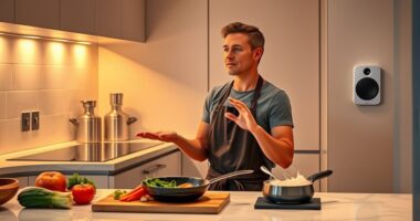 voice activated cooking assistance