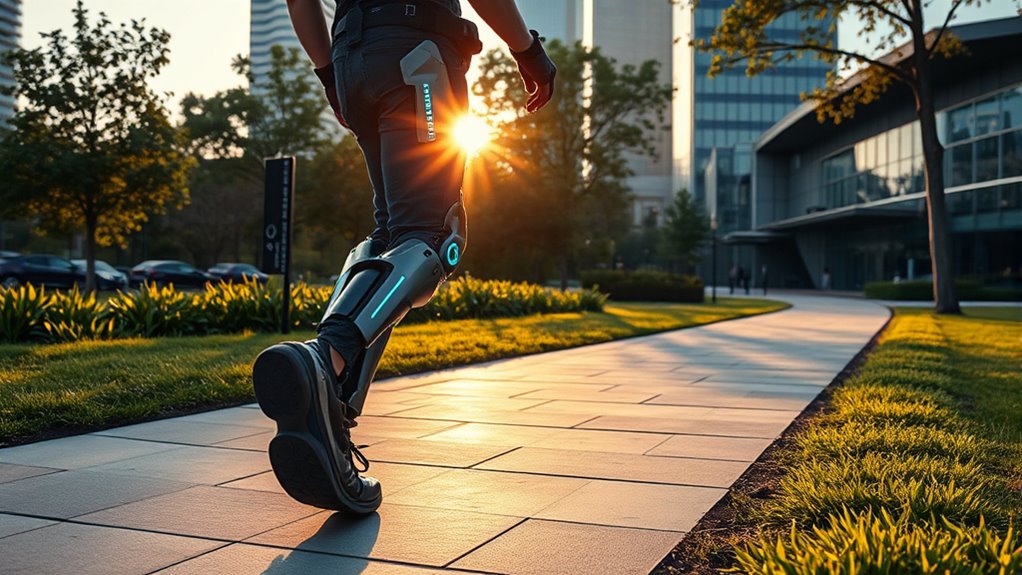 wearable robotic mobility assistance