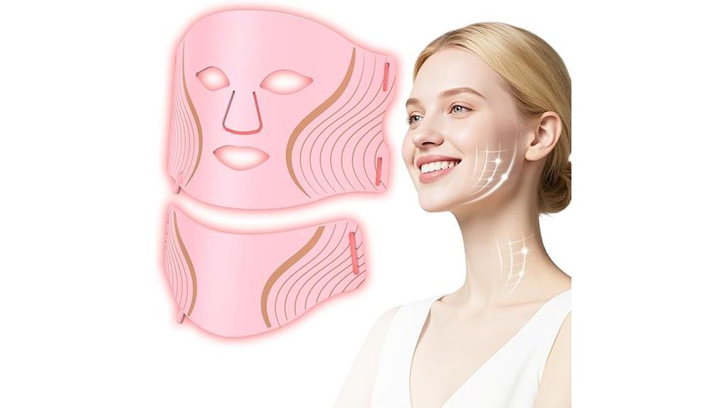 facial and neck light therapy